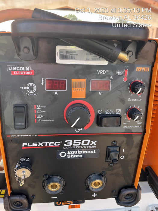 2023 LINCOLN ELECTRIC FLEXTEC 350X