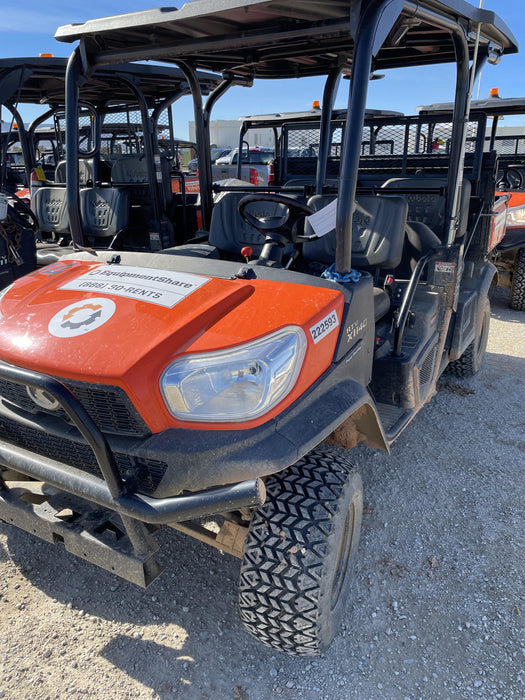 2022 Kubota RTV-X1140W-H Plastic Canopy, Windshield Acrylic Clear, LED Strobe Light, Wire Harness Kit, Back up Alarm