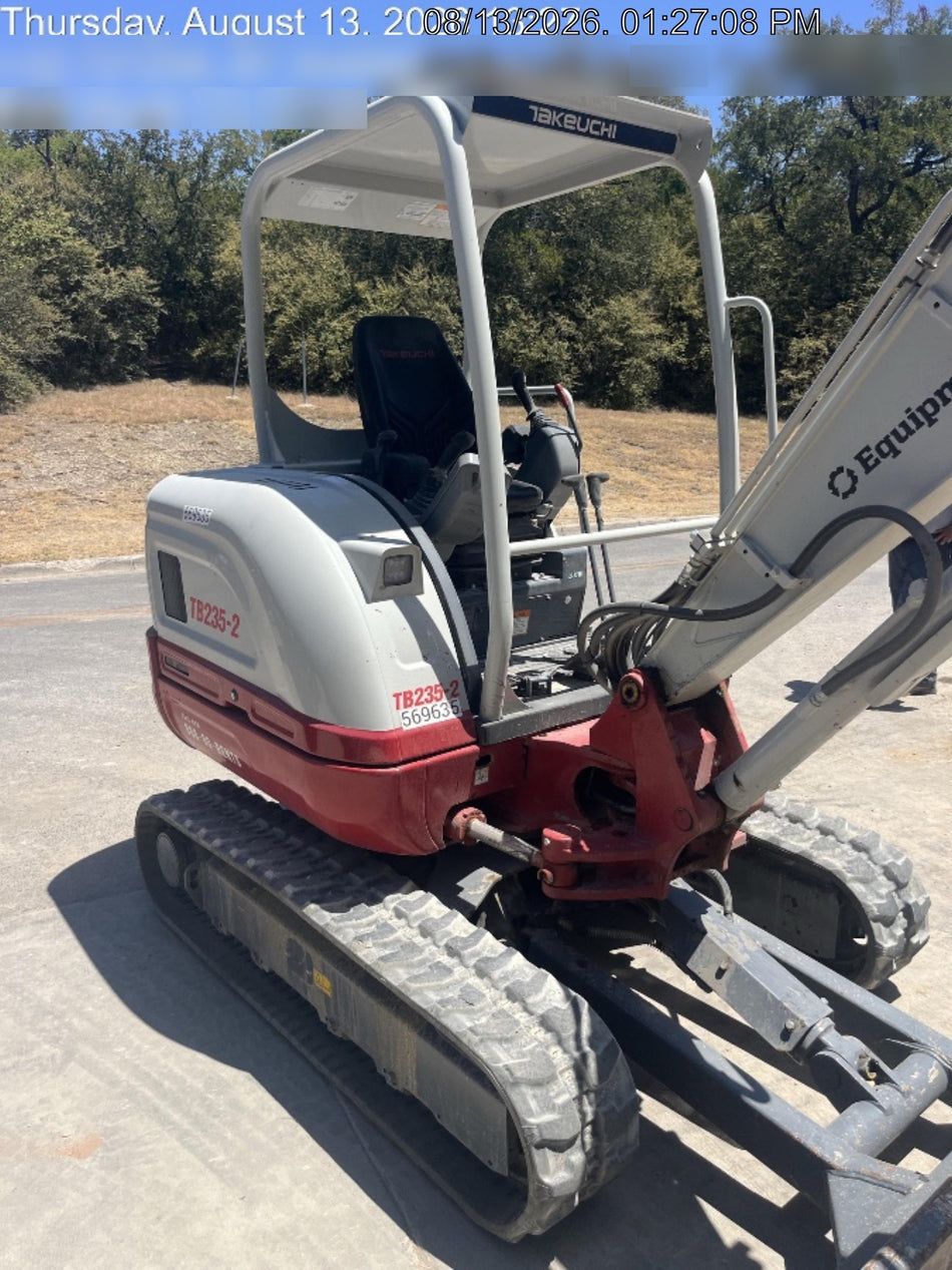 2025 TAKEUCHI TB235-2R