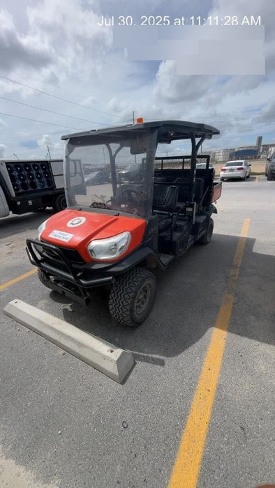 2021 Kubota RTV-X1140W-H Plastic Canopy, Windshield Acrylic Clear, LED Strobe Light, Wire Harness Kit, Back up Alarm