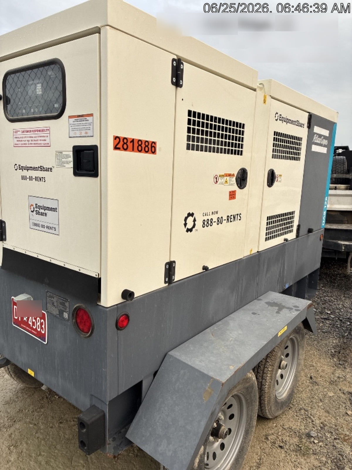 2022 ATLAS COPCO QAS 125