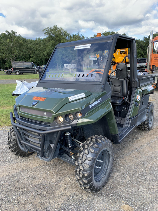 2021 Yanmar YU1000 Canopy, Steel Wheel, Poly WindShield, Beacon, Backup Alarm