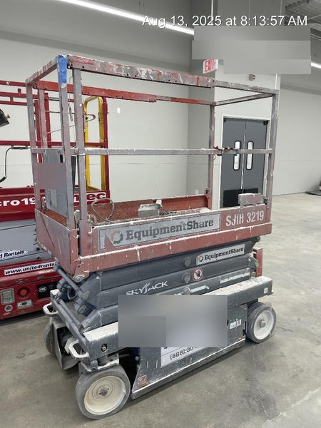 2019 Skyjack SJIII-3219 Standard Options