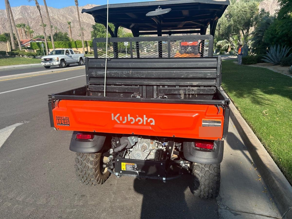 Kubota RTV-X1140W-H Plastic Canopy, Windshield Acrylic Clear, LED Strobe Light, Wire Harness Kit, Back up Alarm