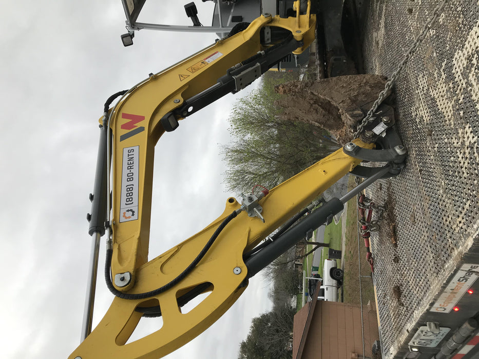 2020 Wacker Neuson EZ36 MX,TRK,LONG,CANOPY w/QC Coupler, 12"/18"/24" HD Buckets