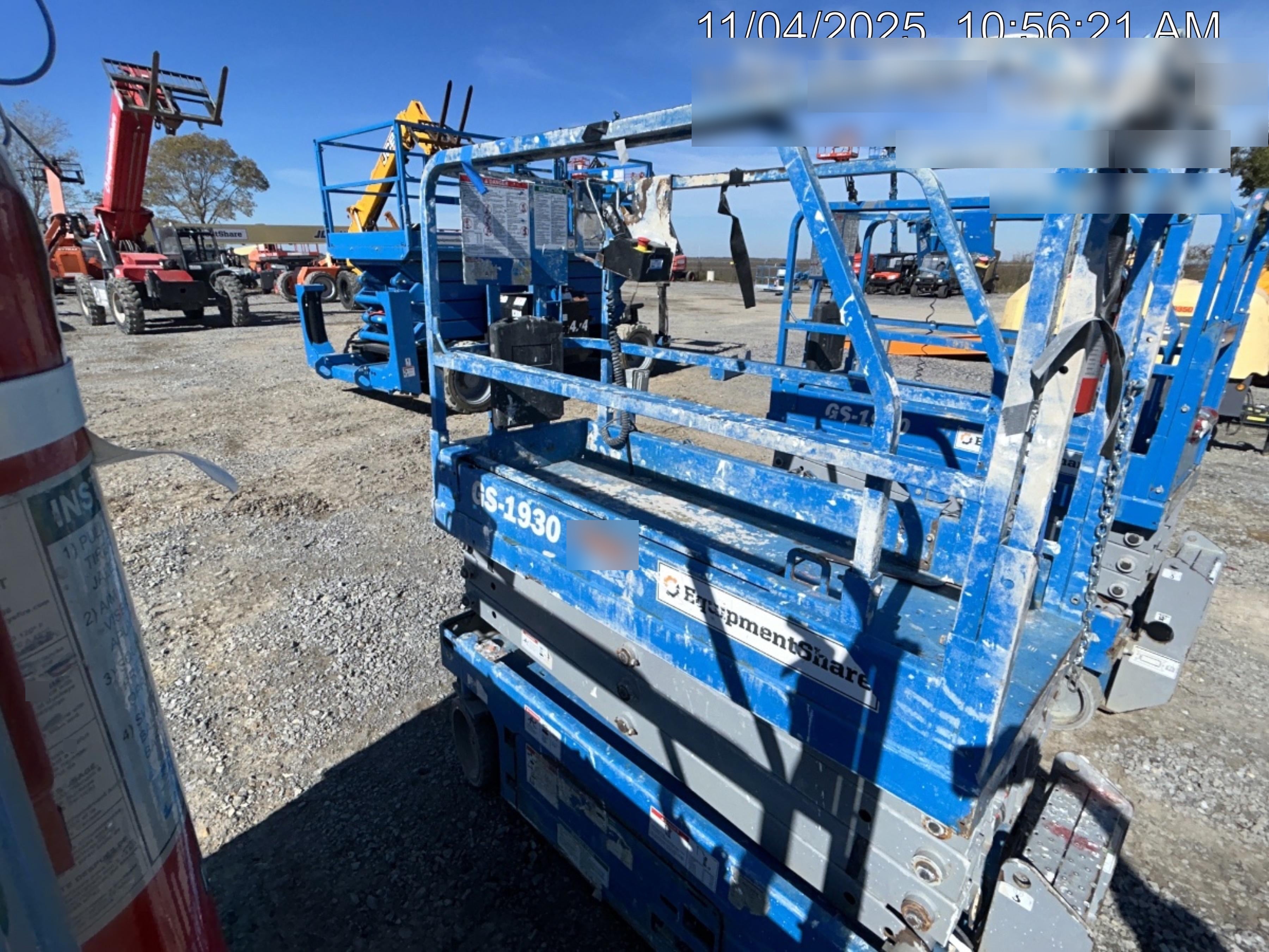 2019 Genie GS-1930 Fixed Rails with Chain Entry