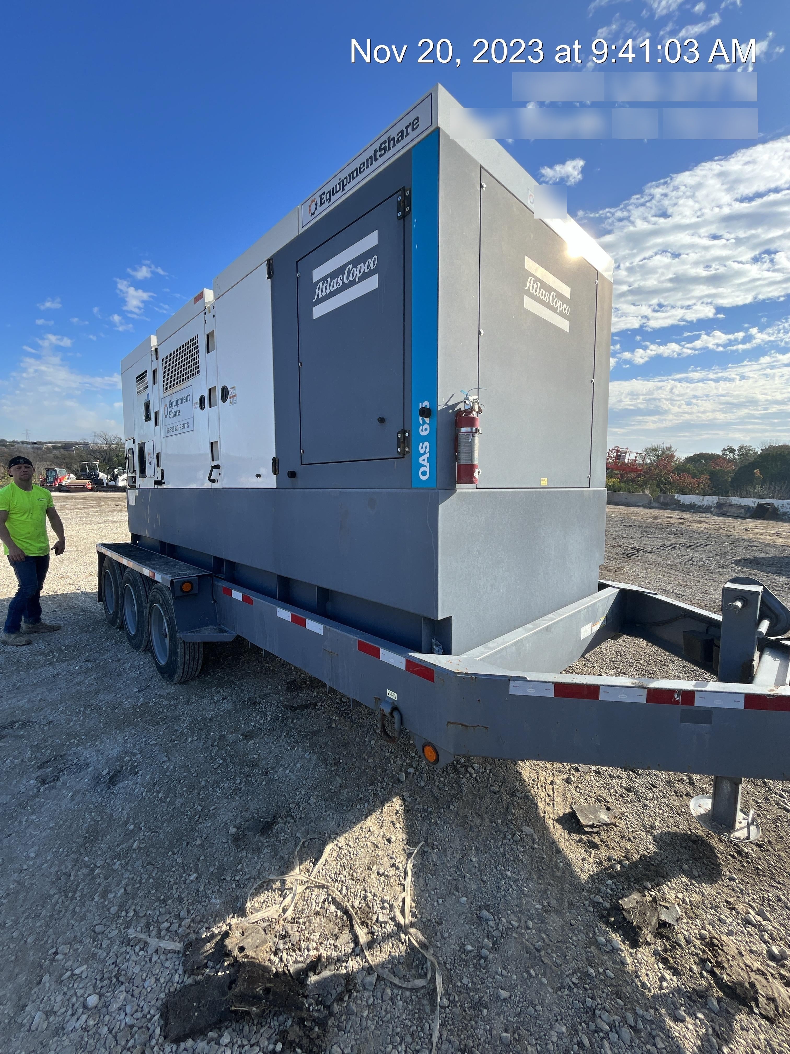 2020 ATLAS COPCO QAS625