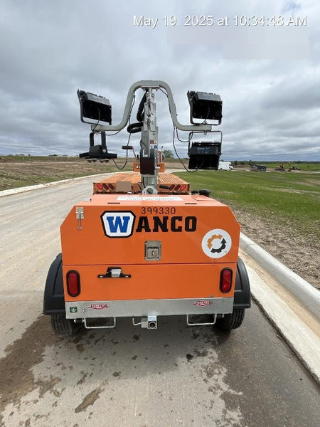 2024 Wanco WLTT-4MM4K Diesel, Deep Sea Controller, Shore Power Plug, Auto Start, (4) 350W LED Floodlights, 4kW Generator, 60 Gal Fuel Tank, 2" Ball, T3