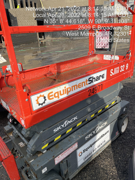 2019 Skyjack SJIII-3219 Skyjack SJIII3219 Standard w/Trojan Batteries