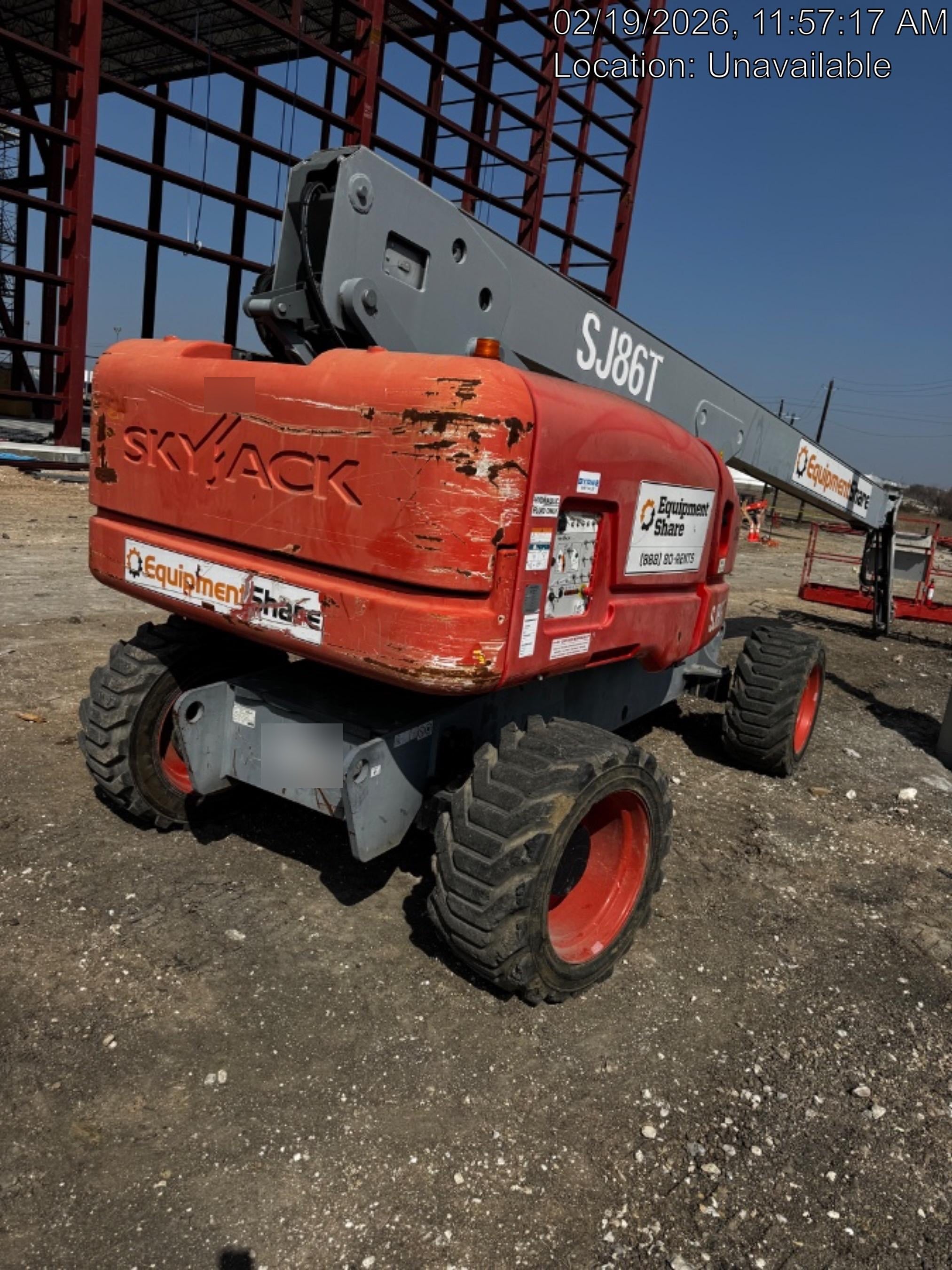 2018 SKYJACK SJ86T