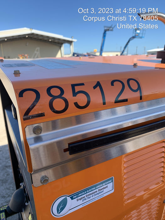 2022 Lincoln Electric LE400 Kubota V1505, Trlr, Cable Rack, Light Kit, ES Decals, T3