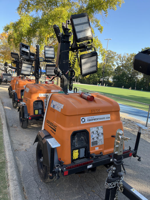 2023 Generac MLT2 Diesel, Flex Switch 120V Input, Powerzone Controller, 
(4) 320W LED Lights, 4kW Generator, 39.9 Gal Fuel Tank, 2" Ball, T3