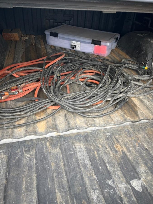 2019 Lincoln Electric Vantage 322 Welder Ready-Pak 3, Two wheel trailer, Fender and Light kit, Cable Rack