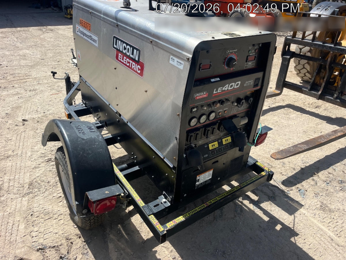 2024 Lincoln Electric LE400 Kubota V1505, Trlr, Cable Rack, Light Kit, ES Decals, T3