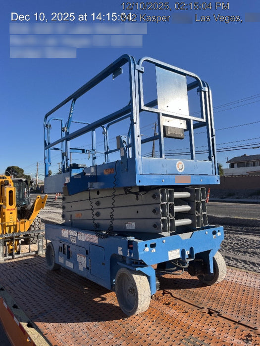 2019 Genie GS-2646 folding rails with full height swing gate
