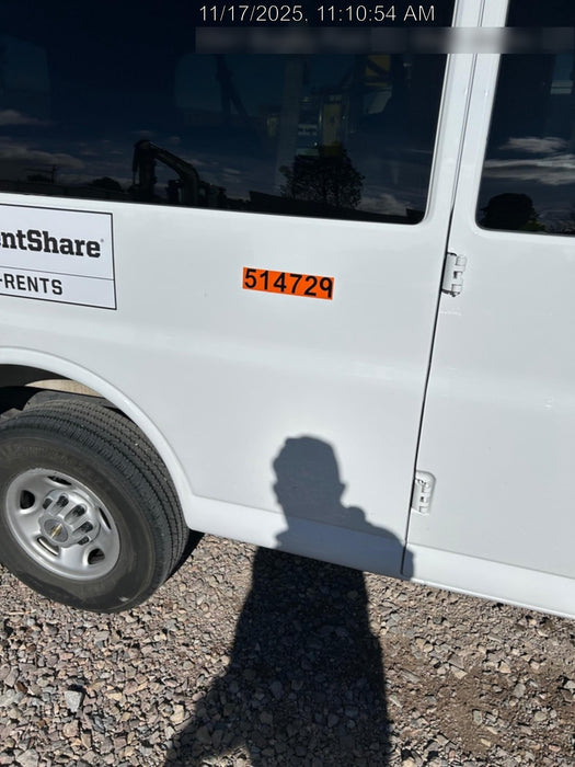 2025 CHEVROLET Express Van - Rental