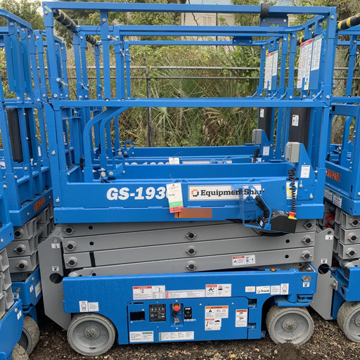 2020 Genie GS-1930 Solid Non Marking Tires, Beacon, Folding rails with half height swing gate