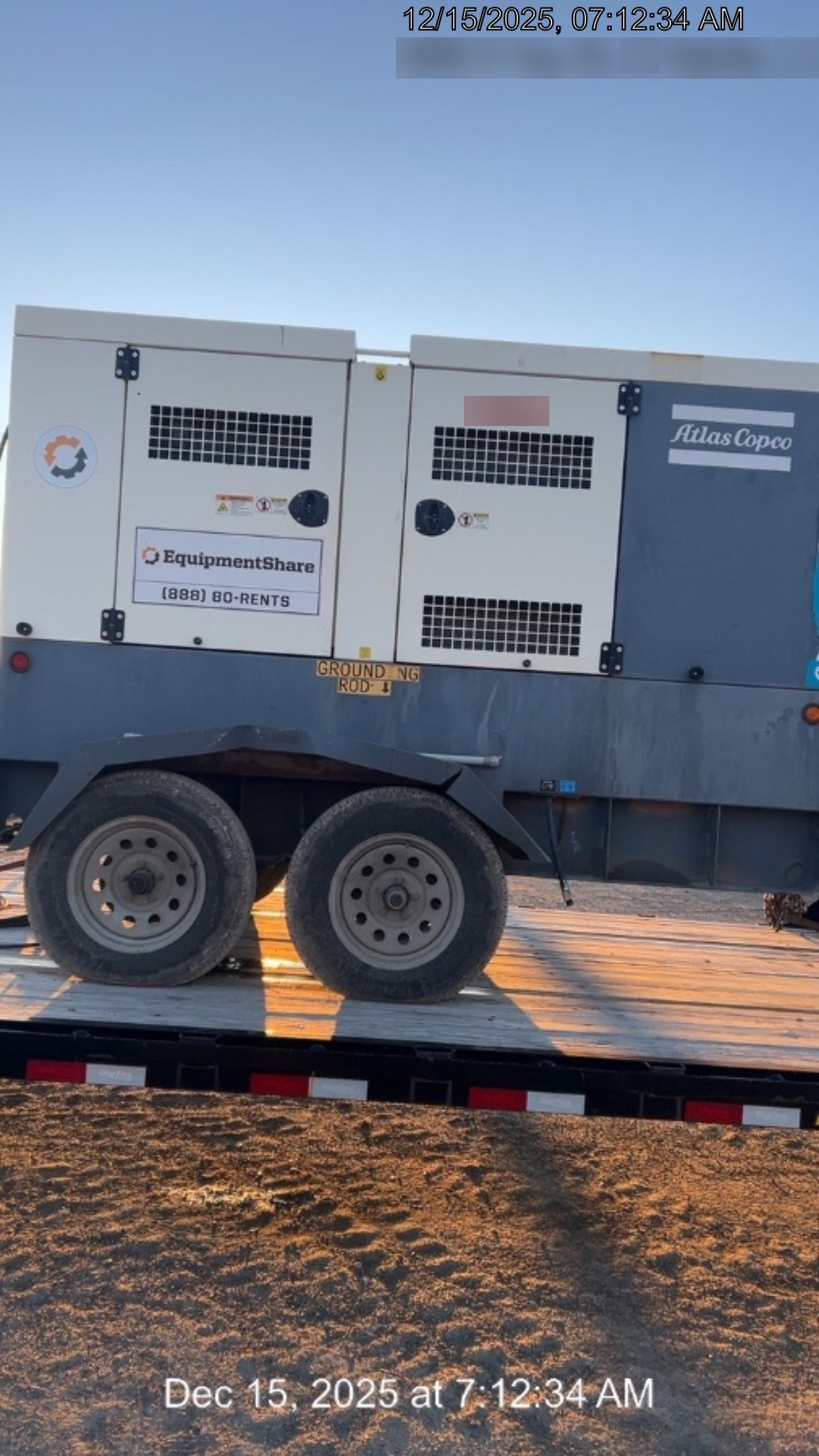 2020 ATLAS COPCO QAS 125