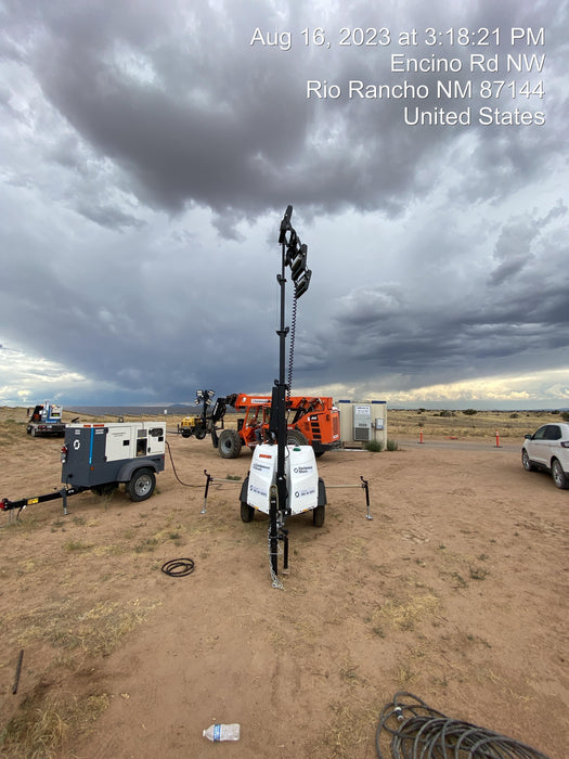 2023 Generac MLT2 Diesel, Flex Switch 120V Input, Powerzone Controller, (4) 320W LED Lights, 4kW Generator, 39.9 Gal Fuel Tank, 2" Ball, T3