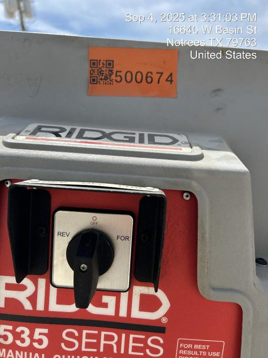 2024 RIDGID 535