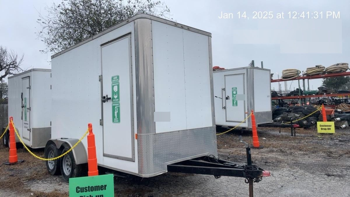 2019 ROCK SOLID CARGO Shower Trailer