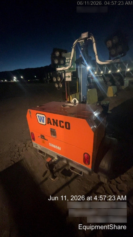 2024 Wanco WLTT-4MM4K Diesel, Deep Sea Controller, Shore Power Plug, Auto Start, (4) 350W LED Floodlights, 4kW Generator, 60 Gal Fuel Tank, 2" Ball, T3