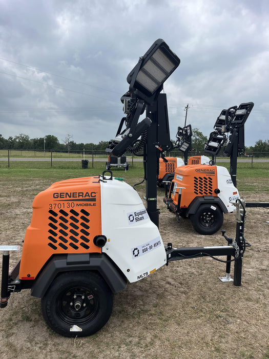 2023 Generac MLT2 Diesel, Flex Switch 120V Input, Powerzone Controller, 
(4) 320W LED Lights, 4kW Generator, 39.9 Gal Fuel Tank, 2" Ball, T3