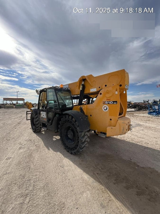 2020 JCB 510-56 Cab/Heat/Air, Solid Tires, Work Lights, Beacon, Aux Hydraulics, Back up Alarm, Lifting Eye, ES Decals