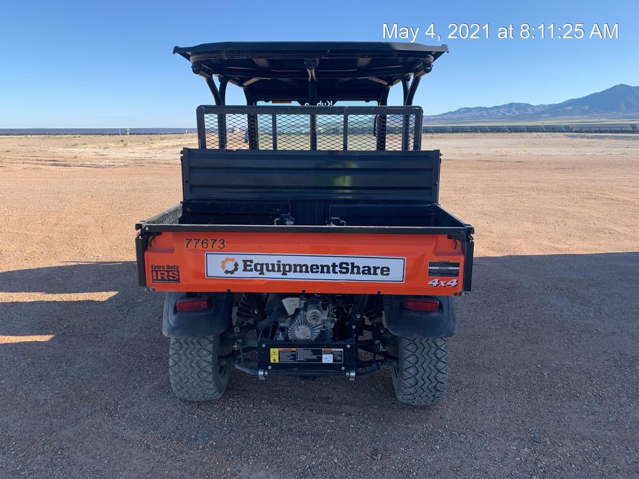 2020 Kubota RTV-X1140W-H 4WD, LED Strobe, Windshield Tempered Glass, Plastic Canopy, Wire Harness Kit, Backup Alarm