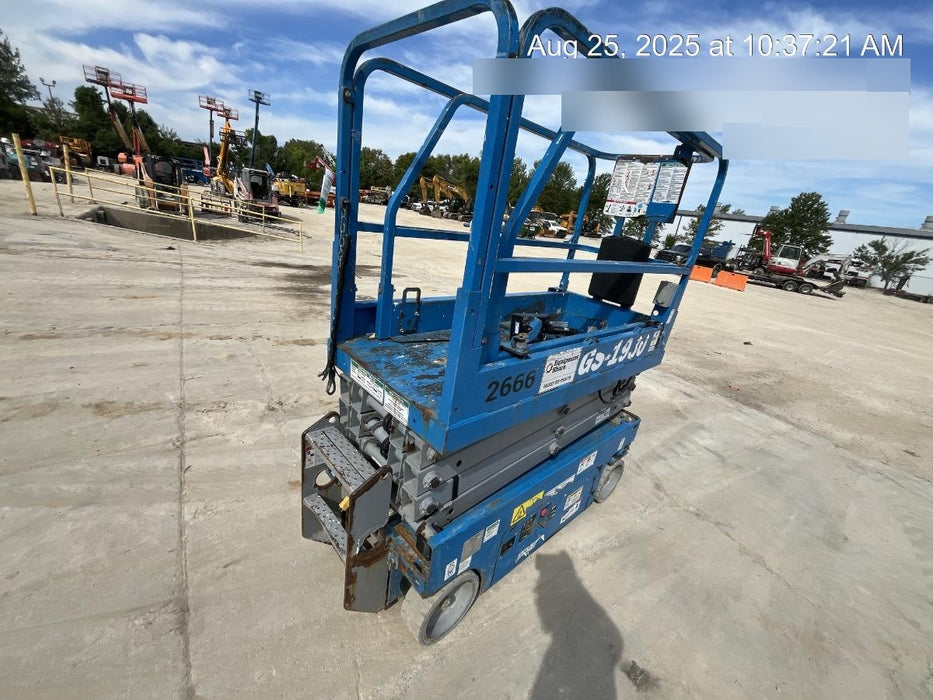2016 Genie GS-1930 Genie GS-1930 Scissor Lift