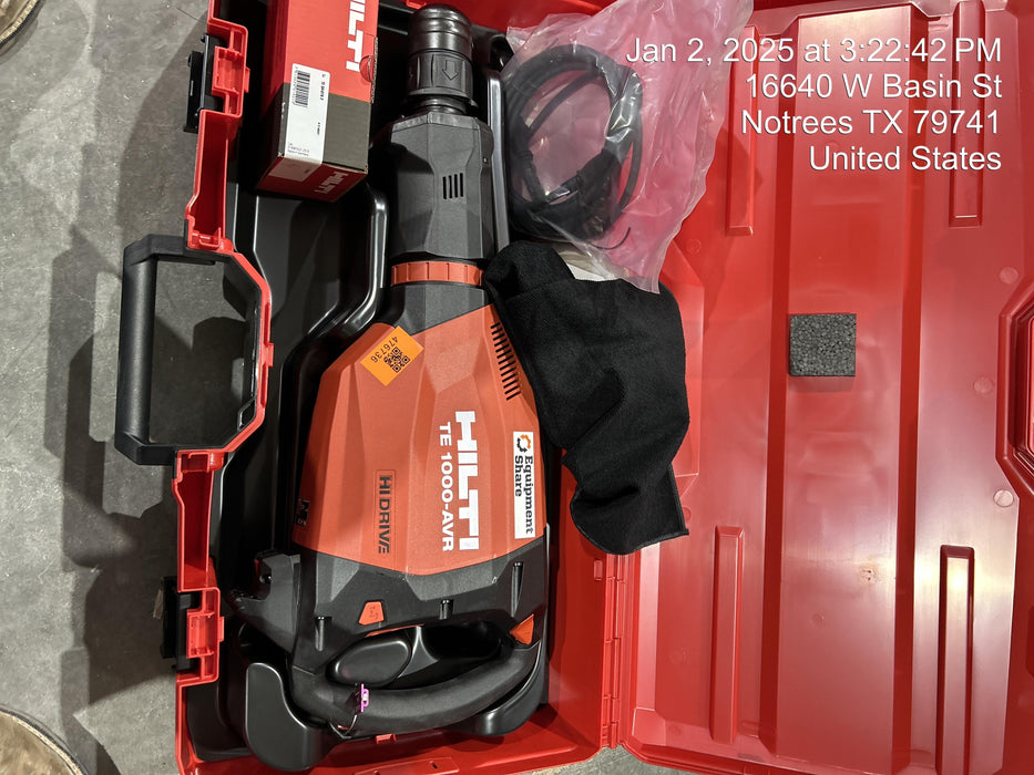 2024 HILTI TE 1000-AVR