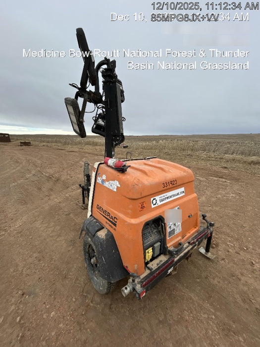 2023 Generac MLT2 Diesel, Flex Switch 120V Input, Powerzone Controller, (4) 320W LED Lights, 4kW Generator, 39.9 Gal Fuel Tank, 2" Ball, T3