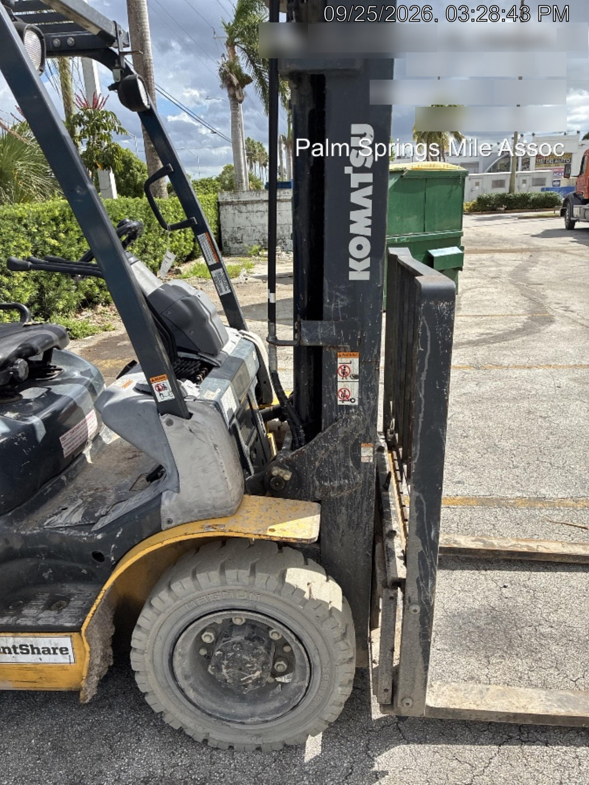 2019 KOMATSU FG25T-16