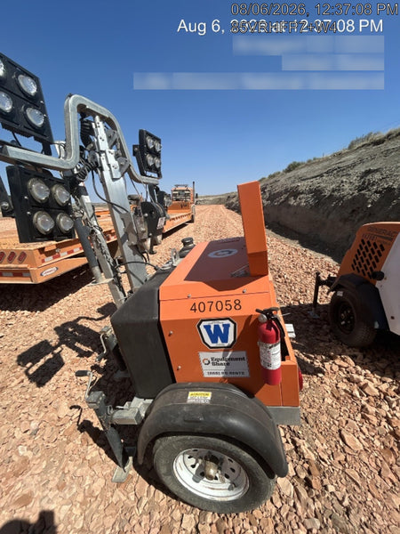 2024 Wanco WLTT-4MM4K Diesel, Deep Sea Controller, Shore Power Plug, Auto Start, (4) 350W LED Floodlights, 4kW Generator, 60 Gal Fuel Tank, 2" Ball, T3