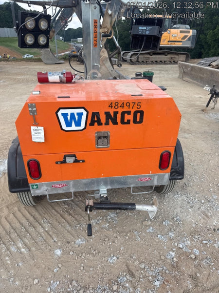 2025 Wanco WLTT-4MM4K Diesel, Mitsubishi L2E, 9.0HP @1800 rpm, Deep Sea Controller, Shore Power Plug, Auto Start, (4) 350W LED Floodlights, 4kW Generator, 60 Gal Fuel Tank, 2" Ball, T3