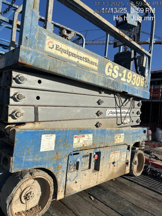 2017 Genie GS-1930 Genie GS1930 Scissor Lift