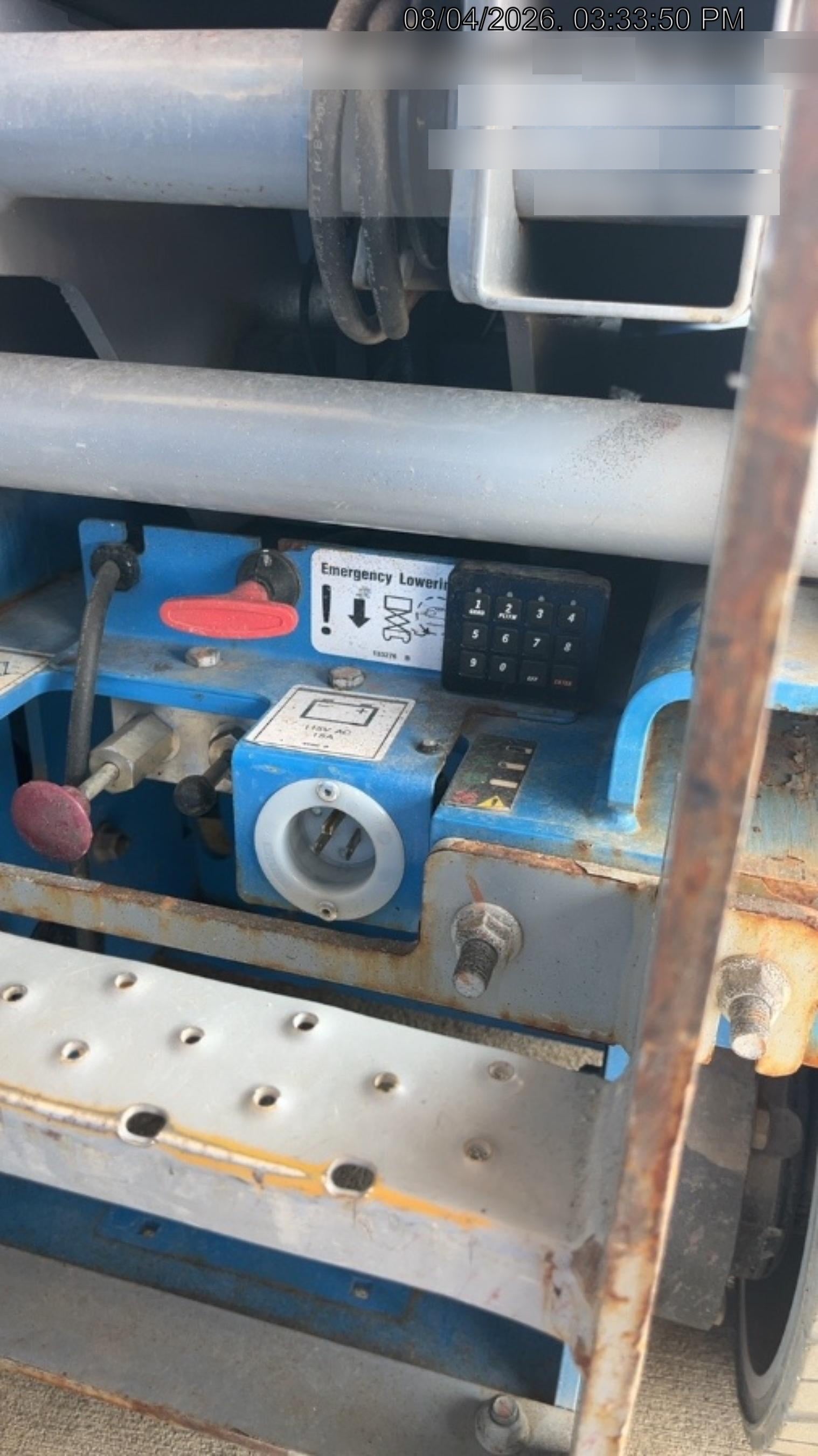 2019 Genie GS-1930 Half Height Swing Gate, 800W Inverter