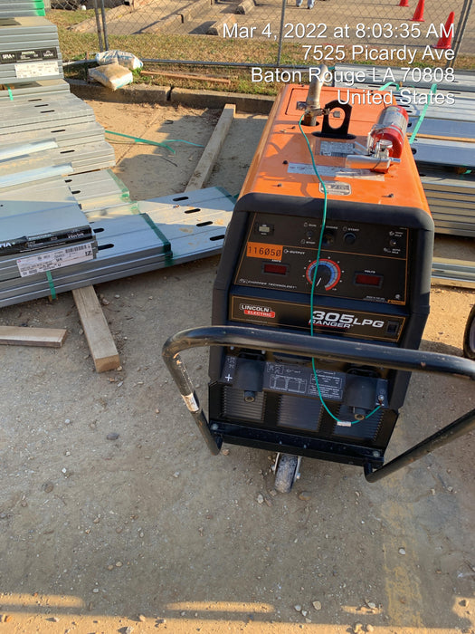 2020 Lincoln Electric Ranger 305 LPG Engine Driven Welder (Kohler®) One-Pak