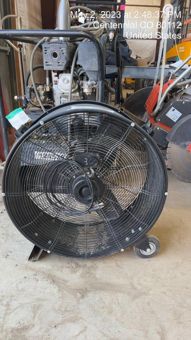 2019 CENTRAL MACHINERY 24" SHOP FAN
