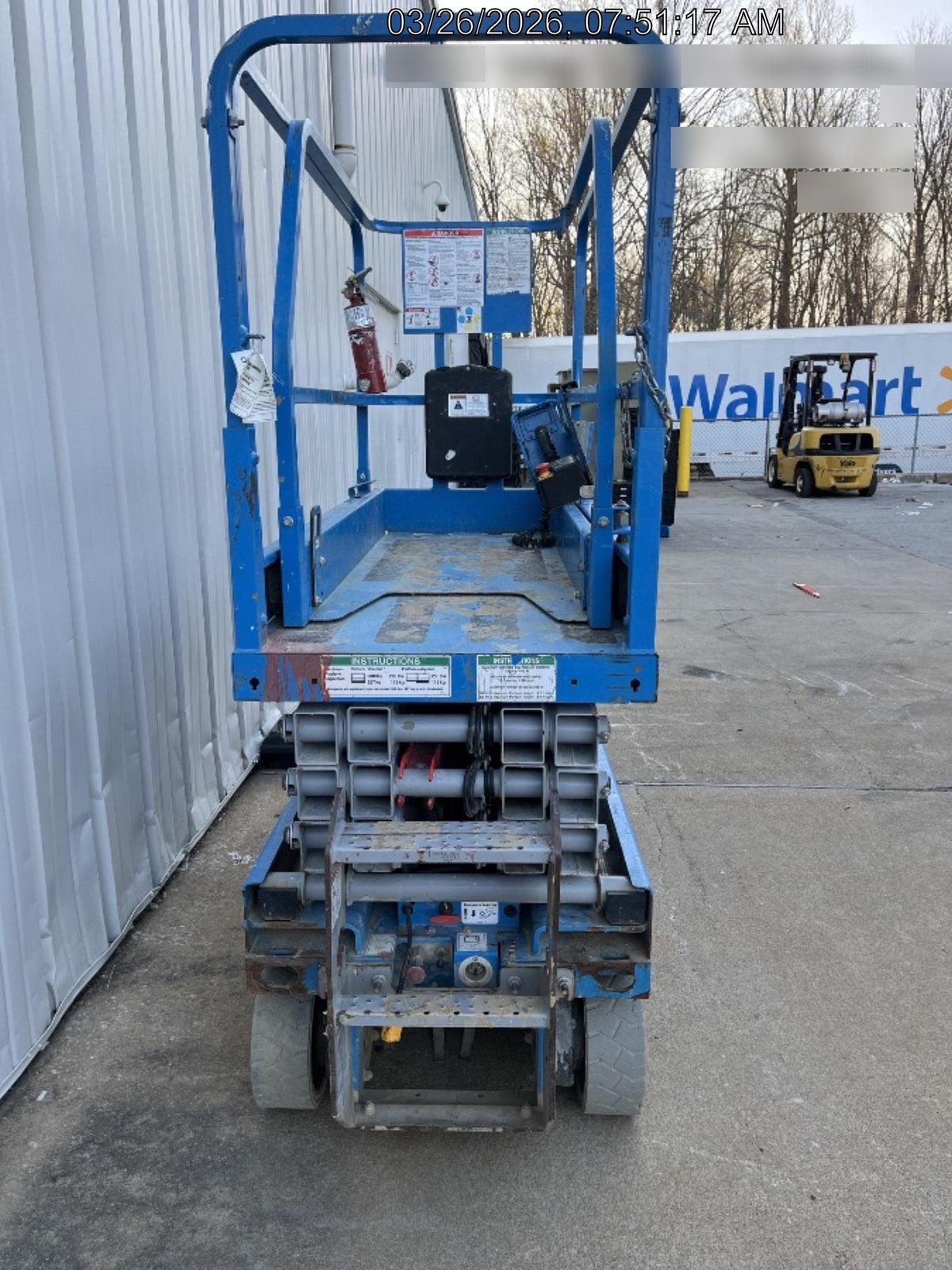 2019 Genie GS-1930 Fixed rails with chain Entry
