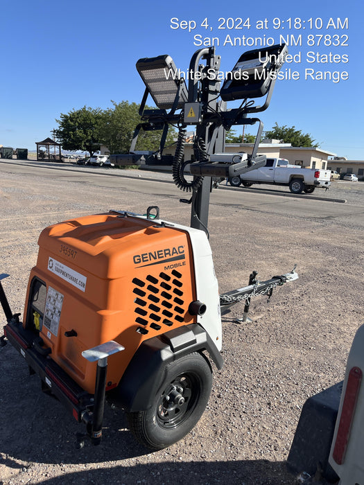 2024 Generac MLT2 Diesel, Flex Switch 120V Input, Powerzone Controller, 
(4) 320W LED Lights, 4kW Generator, 39.9 Gal Fuel Tank, 2" Ball, T3