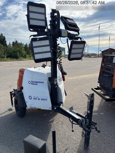 2024 Generac MLT2 Diesel, Flex Switch 120V Input, Powerzone Controller, 
(4) 320W LED Lights, 4kW Generator, 39.9 Gal Fuel Tank, 2" Ball, T3