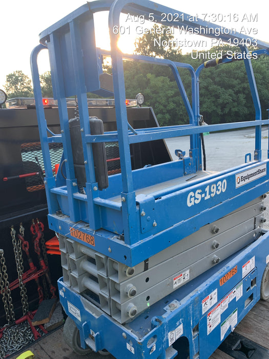 2020 Genie GS-1930 Fixed rails with chain entry gate - Pre A92.20