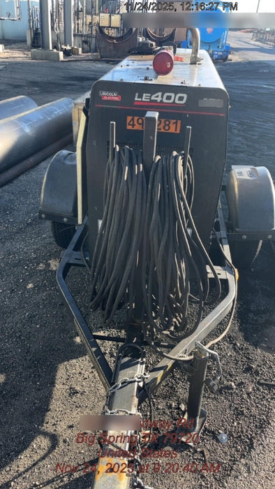 2025 LINCOLN ELECTRIC LE400