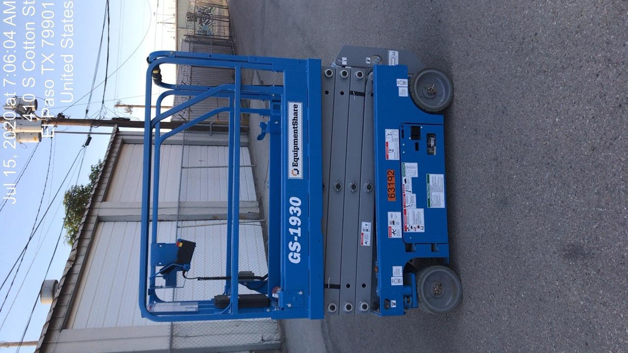 2020 Genie GS-1930 Standard Machine