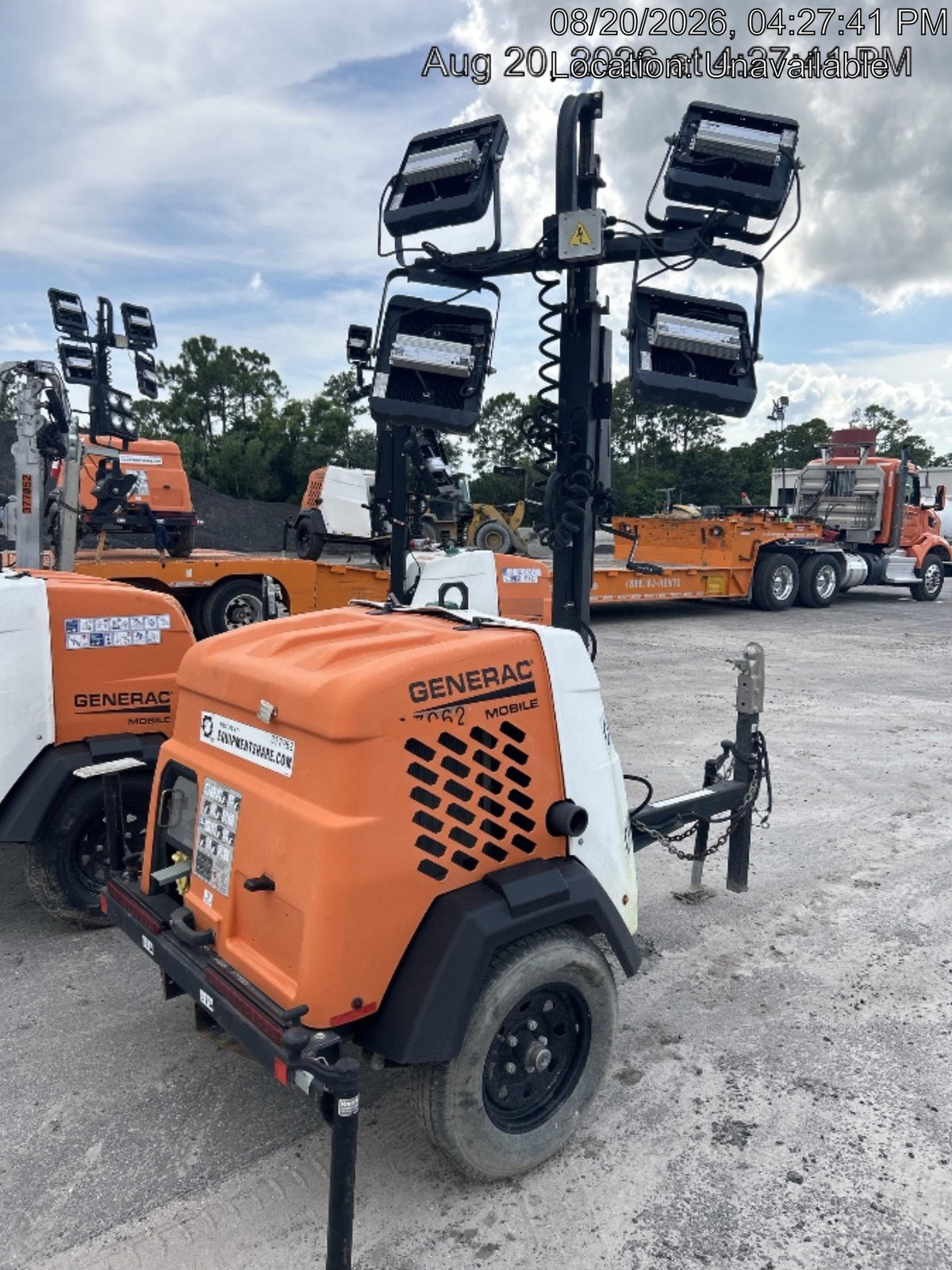 2023 Generac MLT2 Diesel, Flex Switch 120V Input, Powerzone Controller, 
(4) 320W LED Lights, 4kW Generator, 39.9 Gal Fuel Tank, 2" Ball, T3