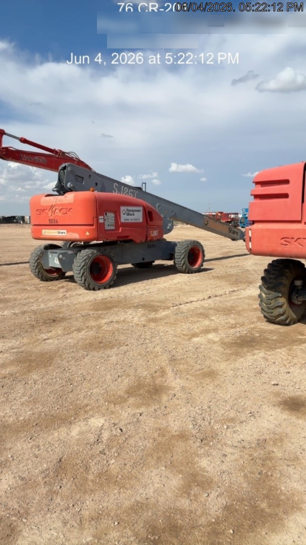 2018 SKYJACK SJ86T