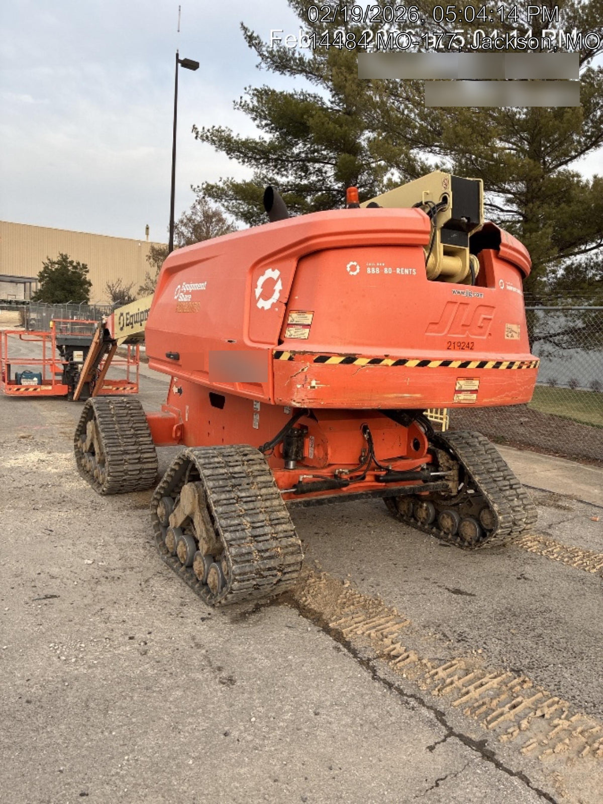 2022 JLG 660SJ Quad Track
