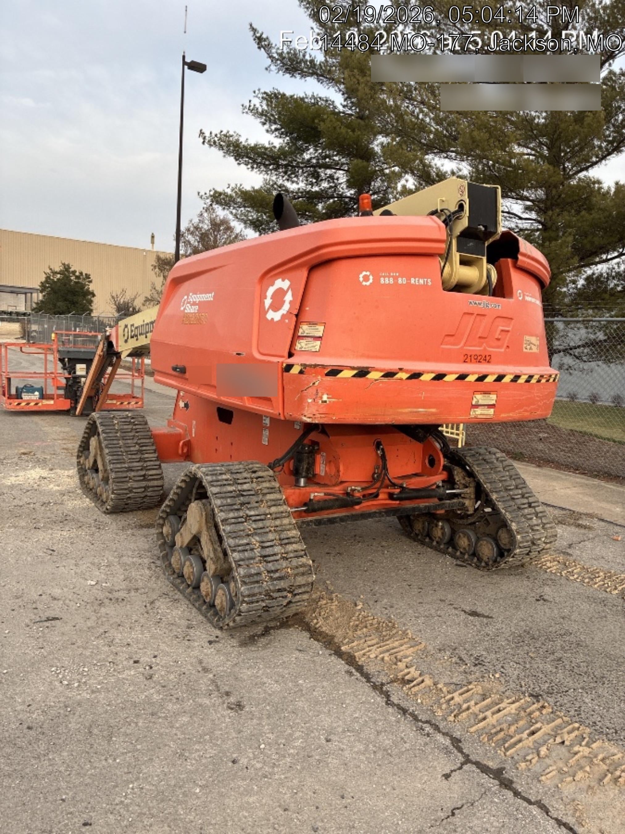 2022 JLG 660SJ Quad Track