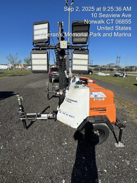 2023 Generac MLT2 Diesel, Flex Switch 120V Input, Powerzone Controller, (4) 320W LED Lights, 4kW Generator, 39.9 Gal Fuel Tank, 2" Ball, T3